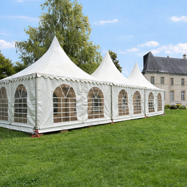 Pagode 5x5 chateau art sur meurthe montage