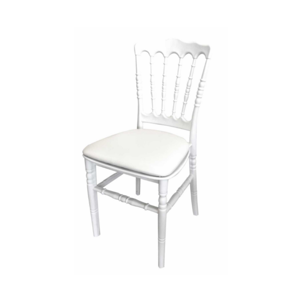 Chaise napoleon blanche pour reception