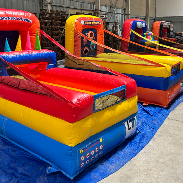 Mini jeux gonflables ensemble